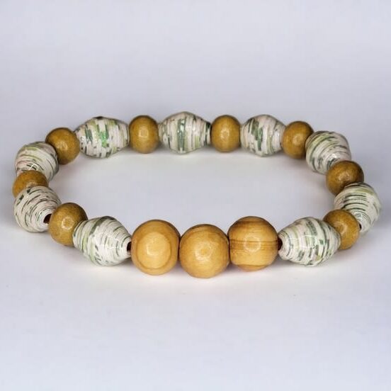 Paper-Bead-Bracelet-Wood-Beaded-Jewelry-Unique-Handmade-Accessory-Green-Boho-Accessories-Hippie-Fashion-Cottagecore-Gift-for-Friend-e1792990493429.jpg